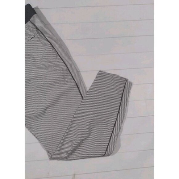 Athleta Black and White Striped Track Pants - Picture 8 of 8